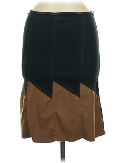 Pre-owned Assorted Brands Casual Skirt In Brown