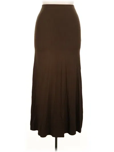 Pre-owned Assorted Brands Casual Skirt In Brown