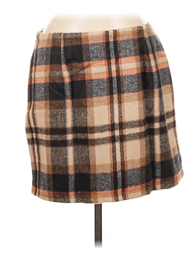 Assorted Brands Casual Skirt In Brown