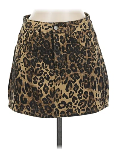 Assorted Brands Casual Skirt In Brown