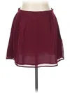 Assorted Brands Casual Skirt In Burgundy