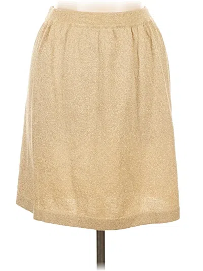 Assorted Brands Casual Skirt In Gold