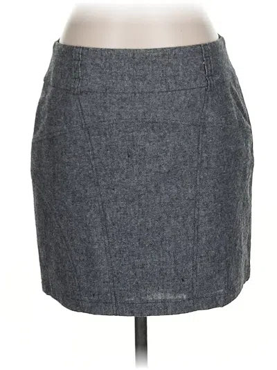 Pre-owned Assorted Brands Casual Skirt In Gray