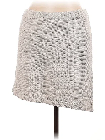 Pre-owned Assorted Brands Casual Skirt In Gray