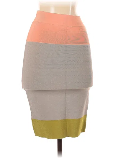 Pre-owned Assorted Brands Casual Skirt In Gray