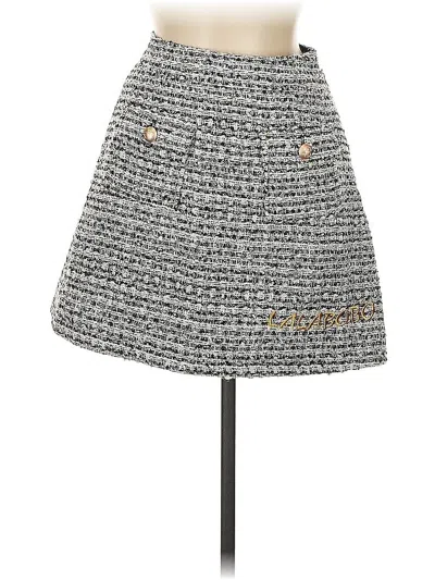 Pre-owned Assorted Brands Casual Skirt In Gray