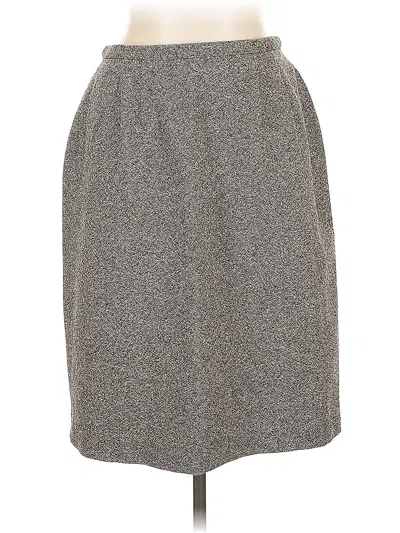 Pre-owned Assorted Brands Casual Skirt In Gray