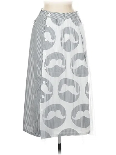 Pre-owned Assorted Brands Casual Skirt In Gray