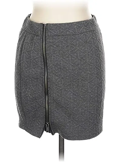 Pre-owned Assorted Brands Casual Skirt In Gray