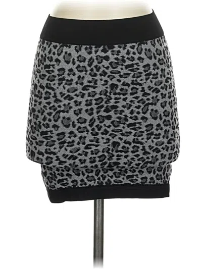Pre-owned Assorted Brands Casual Skirt In Gray