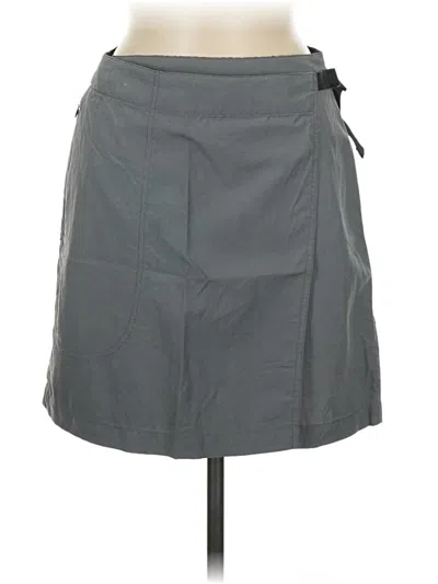 Pre-owned Assorted Brands Casual Skirt In Gray
