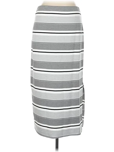 Pre-owned Assorted Brands Casual Skirt In Gray