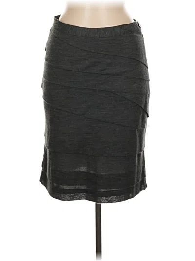 Pre-owned Assorted Brands Casual Skirt In Gray