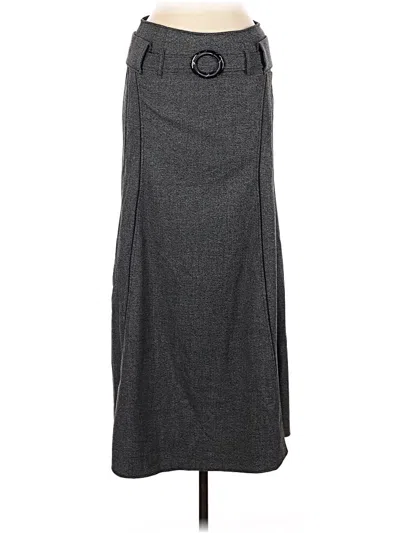 Pre-owned Assorted Brands Casual Skirt In Gray