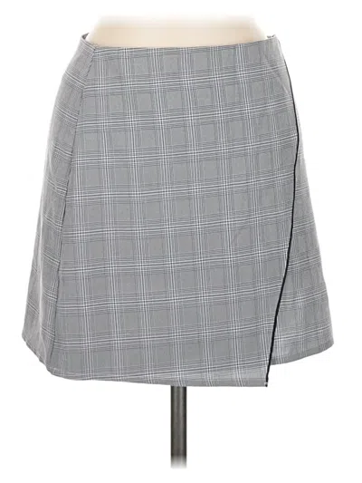 Pre-owned Assorted Brands Casual Skirt In Gray