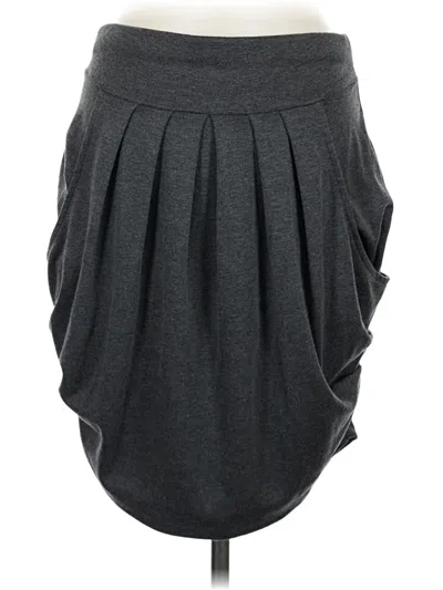 Pre-owned Assorted Brands Casual Skirt In Gray