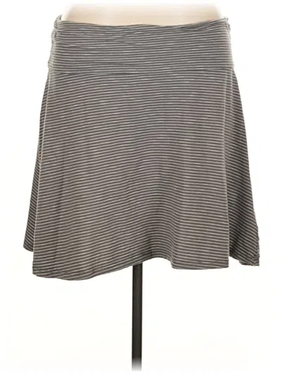 Pre-owned Assorted Brands Casual Skirt In Gray