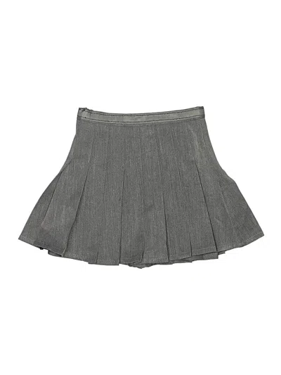 Pre-owned Assorted Brands Casual Skirt In Gray