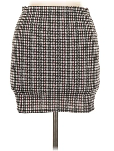 Pre-owned Assorted Brands Casual Skirt In Gray