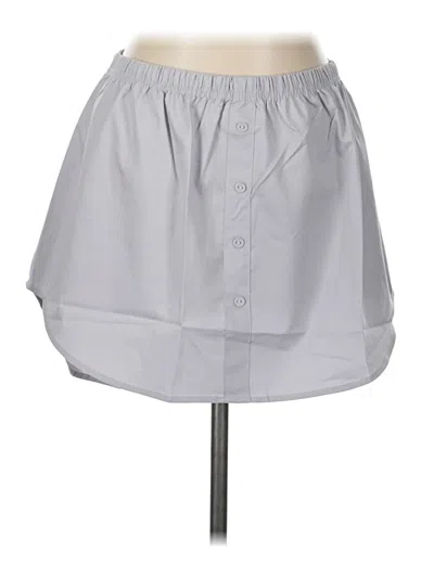 Assorted Brands Casual Skirt In Gray
