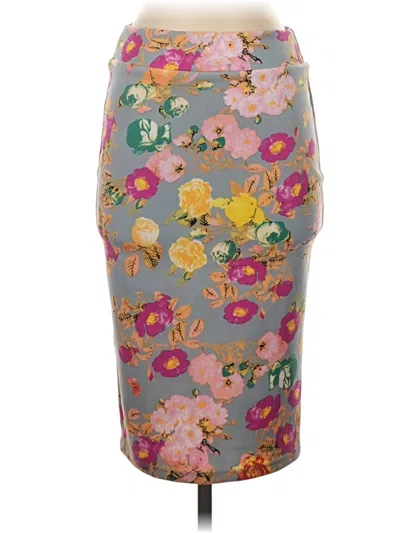 Pre-owned Assorted Brands Casual Skirt In Gray
