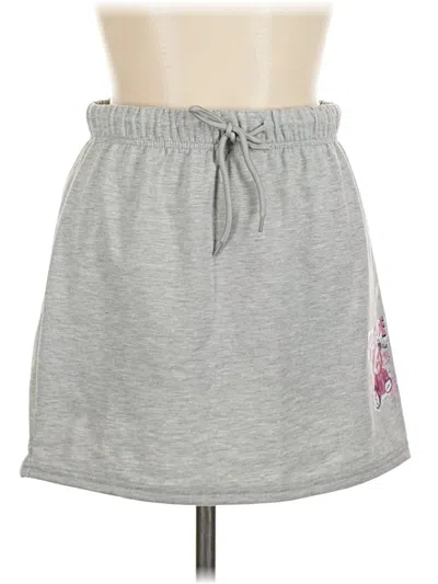 Pre-owned Assorted Brands Casual Skirt In Gray