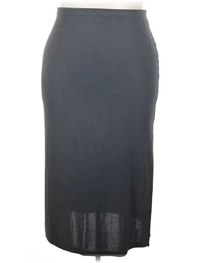 Pre-owned Assorted Brands Casual Skirt In Gray