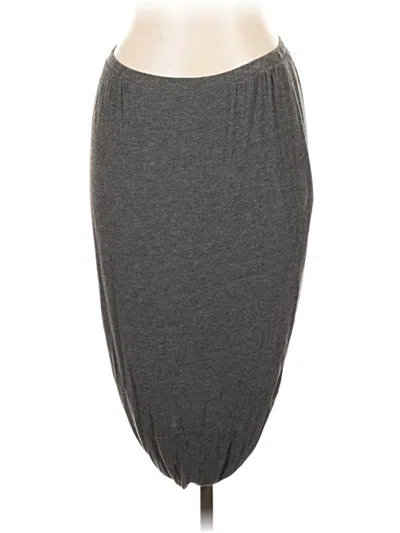Pre-owned Assorted Brands Casual Skirt In Gray