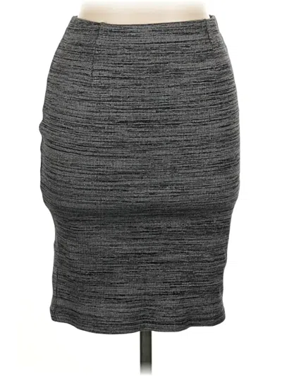 Pre-owned Assorted Brands Casual Skirt In Gray