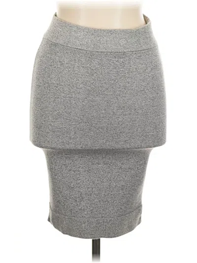 Pre-owned Assorted Brands Casual Skirt In Gray