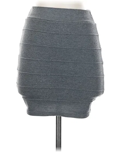 Pre-owned Assorted Brands Casual Skirt In Gray