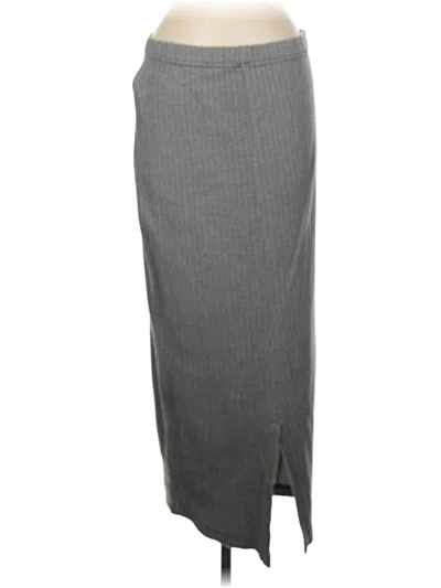 Pre-owned Assorted Brands Casual Skirt In Gray