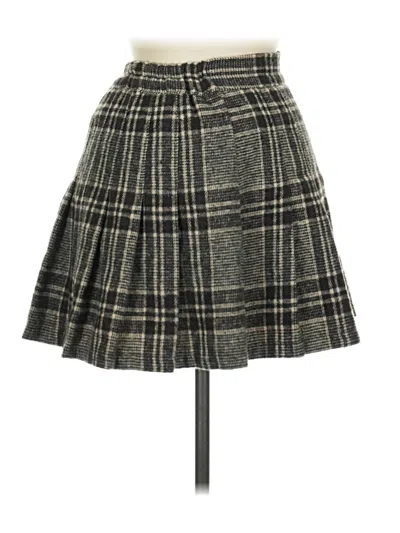 Pre-owned Assorted Brands Casual Skirt In Gray