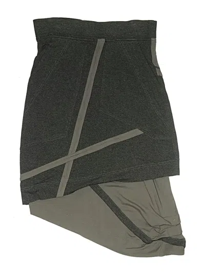 Pre-owned Assorted Brands Casual Skirt In Gray