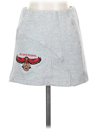 Pre-owned Assorted Brands Casual Skirt In Gray