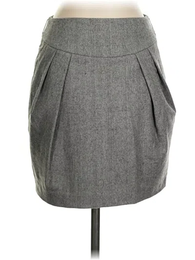 Pre-owned Assorted Brands Casual Skirt In Gray