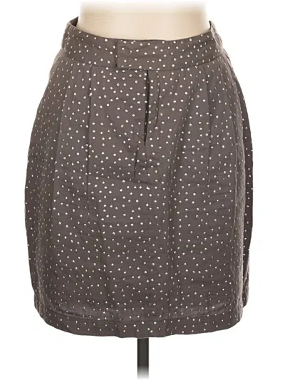Pre-owned Assorted Brands Casual Skirt In Gray