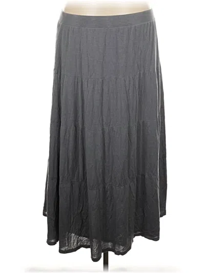 Pre-owned Assorted Brands Casual Skirt In Gray