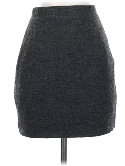 Pre-owned Assorted Brands Casual Skirt In Gray