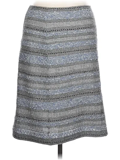 Pre-owned Assorted Brands Casual Skirt In Gray