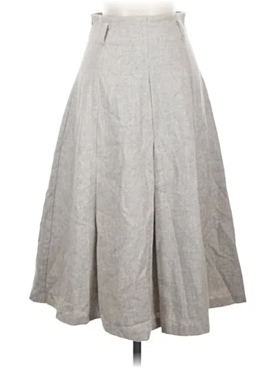Pre-owned Assorted Brands Casual Skirt In Gray