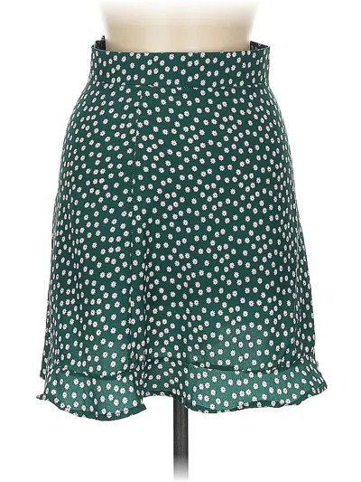Pre-owned Assorted Brands Casual Skirt In Green