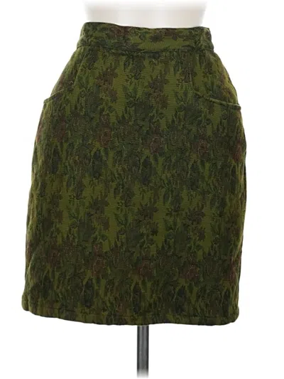 Pre-owned Assorted Brands Casual Skirt In Green