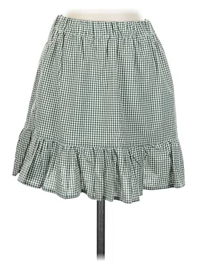 Pre-owned Assorted Brands Casual Skirt In Green