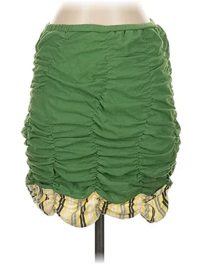 Pre-owned Assorted Brands Casual Skirt In Green