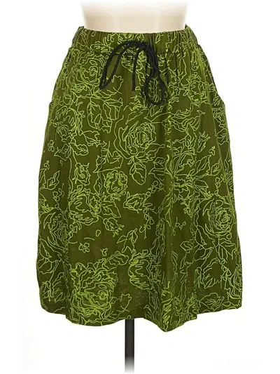 Pre-owned Assorted Brands Casual Skirt In Green