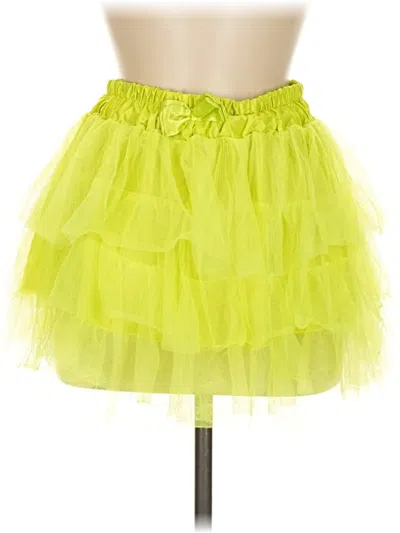 Pre-owned Assorted Brands Casual Skirt In Green