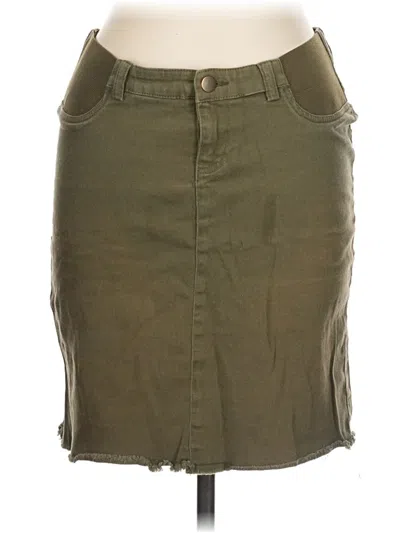 Pre-owned Assorted Brands Casual Skirt In Green