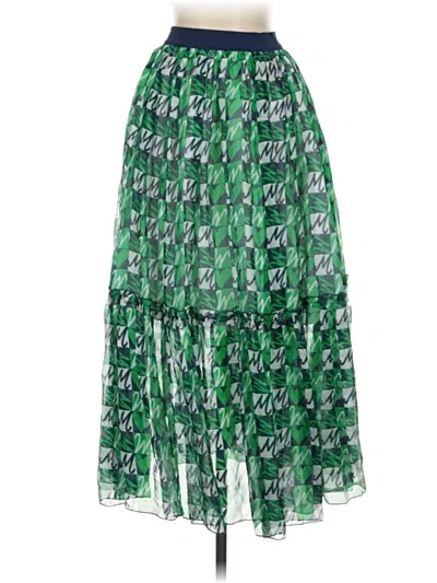 Pre-owned Assorted Brands Casual Skirt In Green