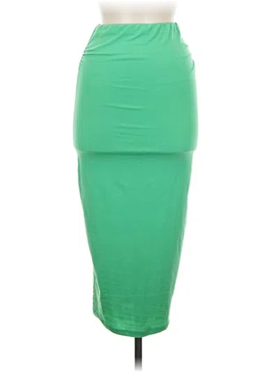 Pre-owned Assorted Brands Casual Skirt In Green
